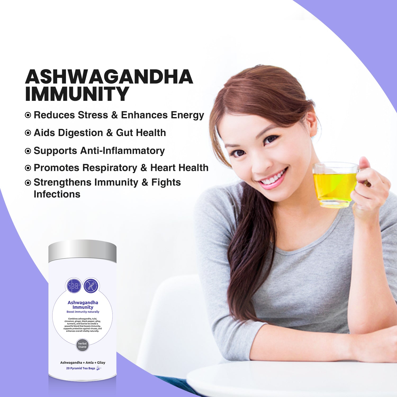 Ashwagandha Immunity Tisane Tea