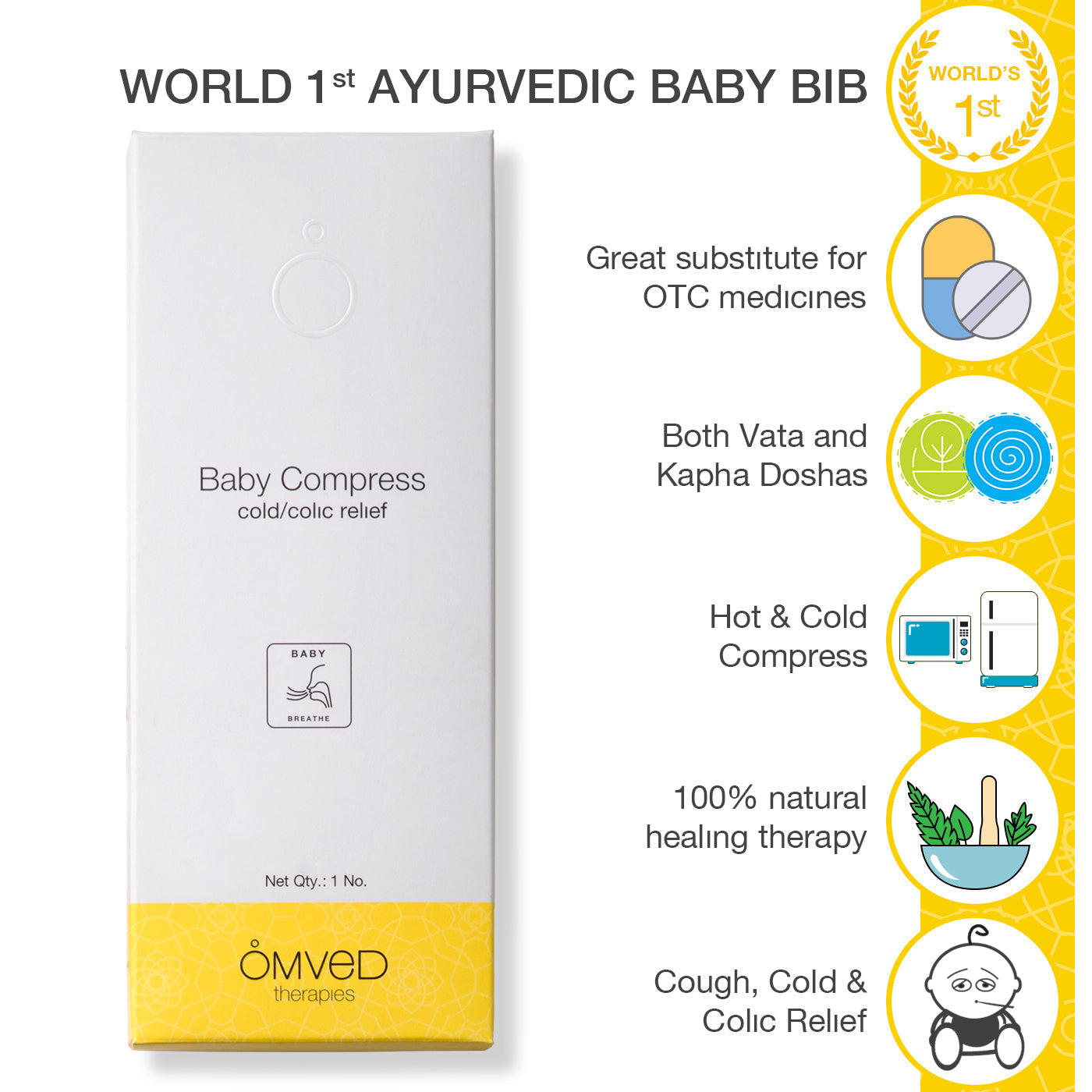 Baby Compress Cold and Colic Relief