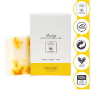 Mrudu Almond Milk & Saffron Baby Soap