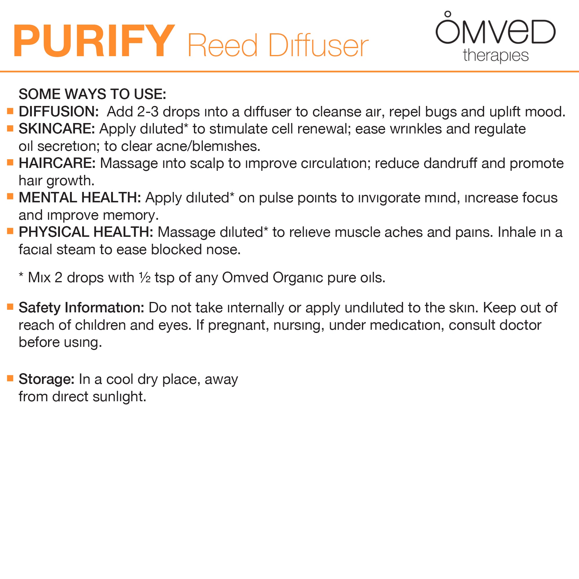 Purify Reed Diffuser
