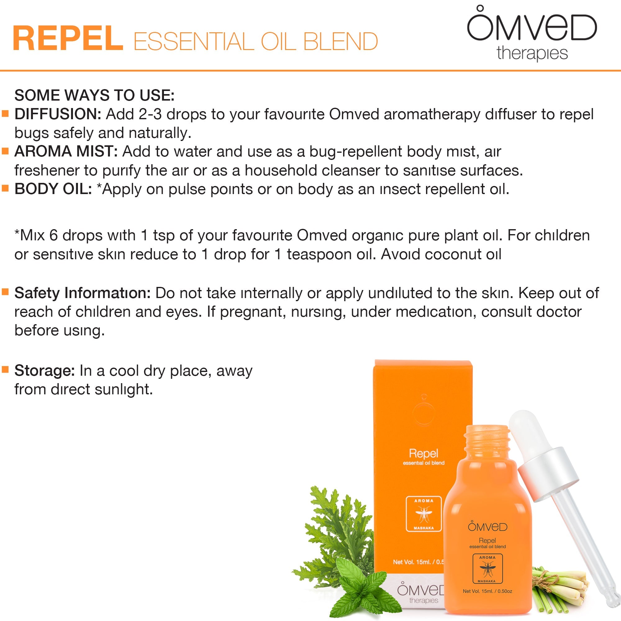 Repel Essential Oil Blend