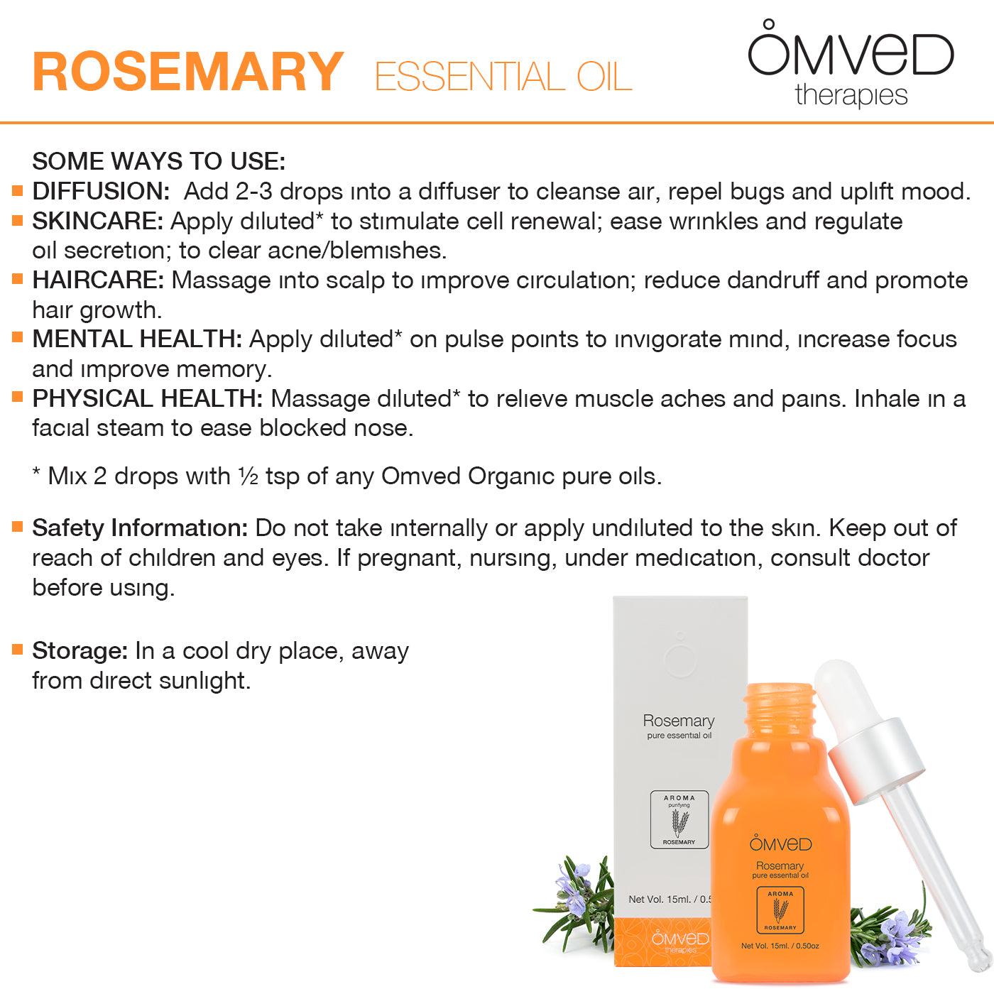 Rosemary Pure Essential Oil