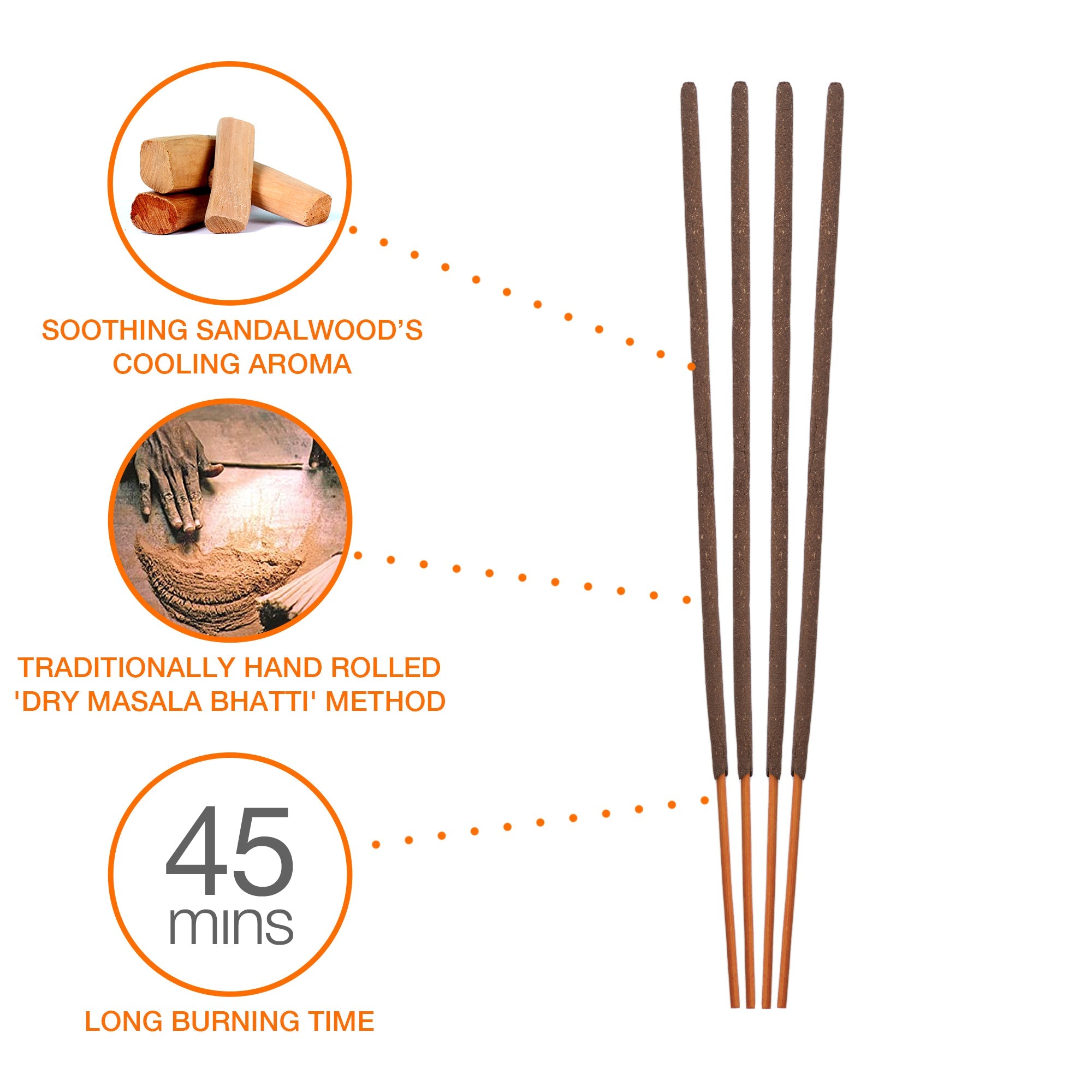 Sandalwood Incense Sticks